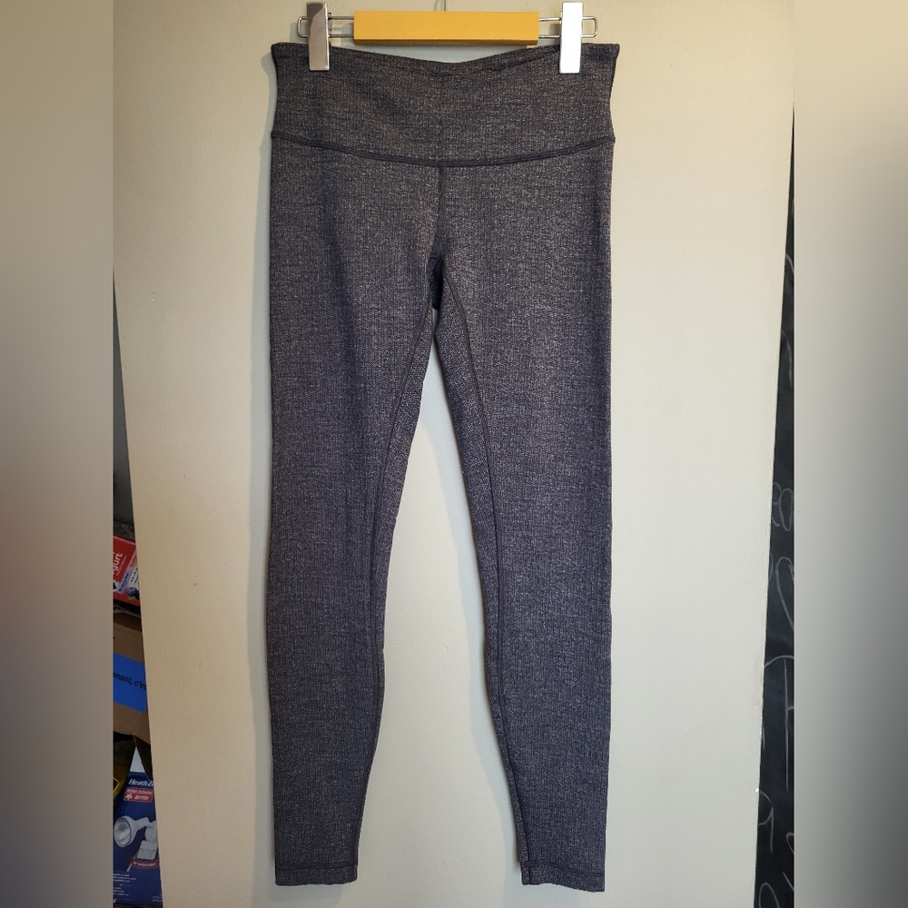 Lululemon Dark Gray Leggings, Size 6